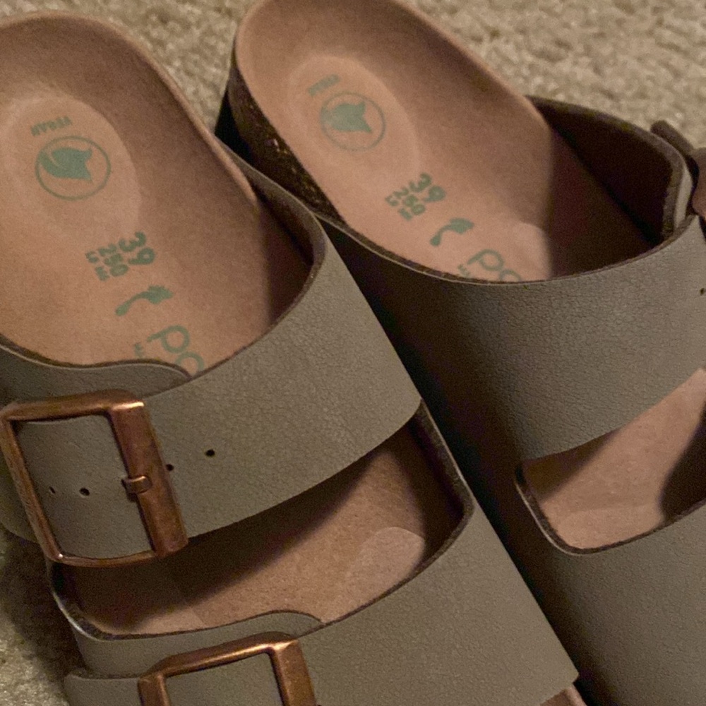 papillo Arizona Grooved bottom platform NWB size 39N Mocca - Picture 7 of 9